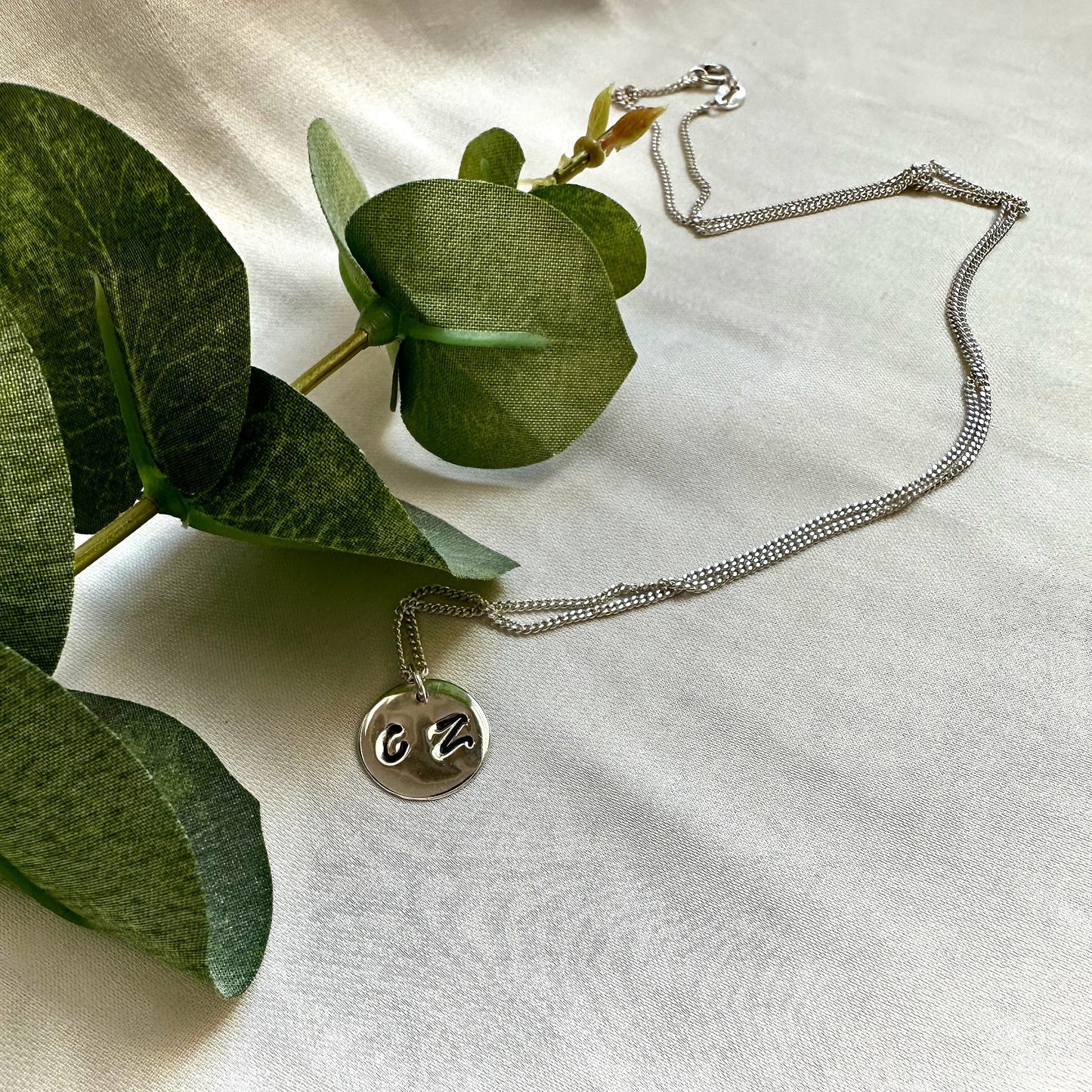 Personalised Round Charm Necklace