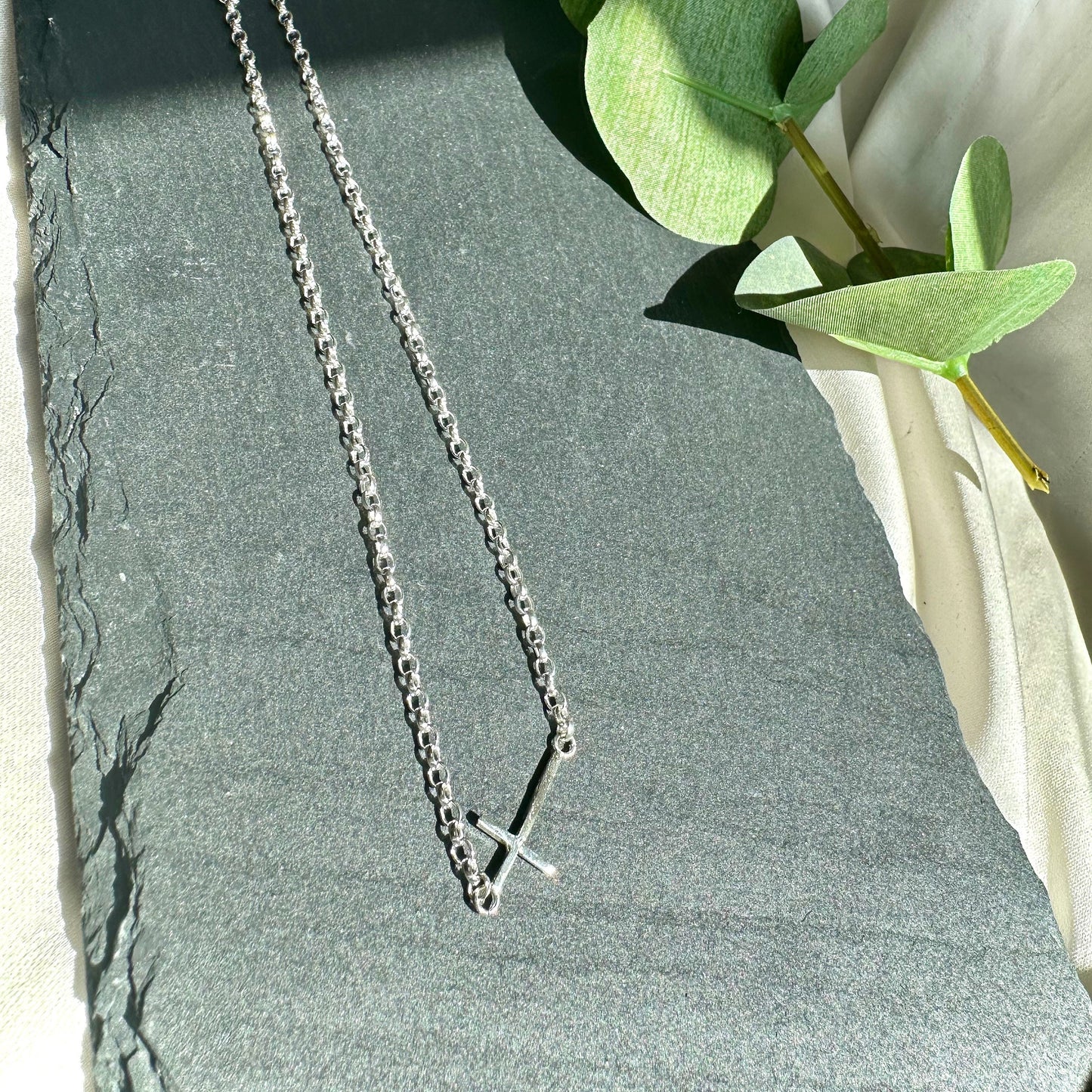 Sterling Silver Cross Necklace