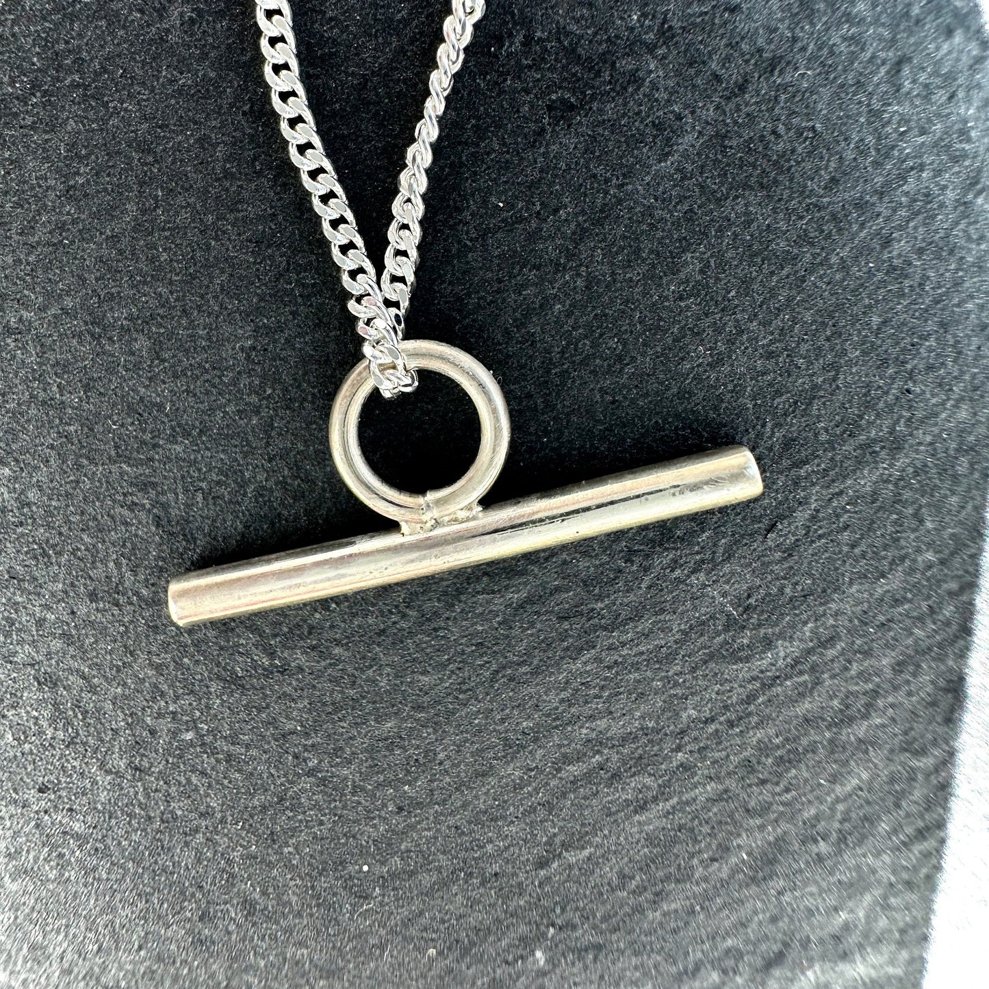 Bar Sterling Silver Necklace
