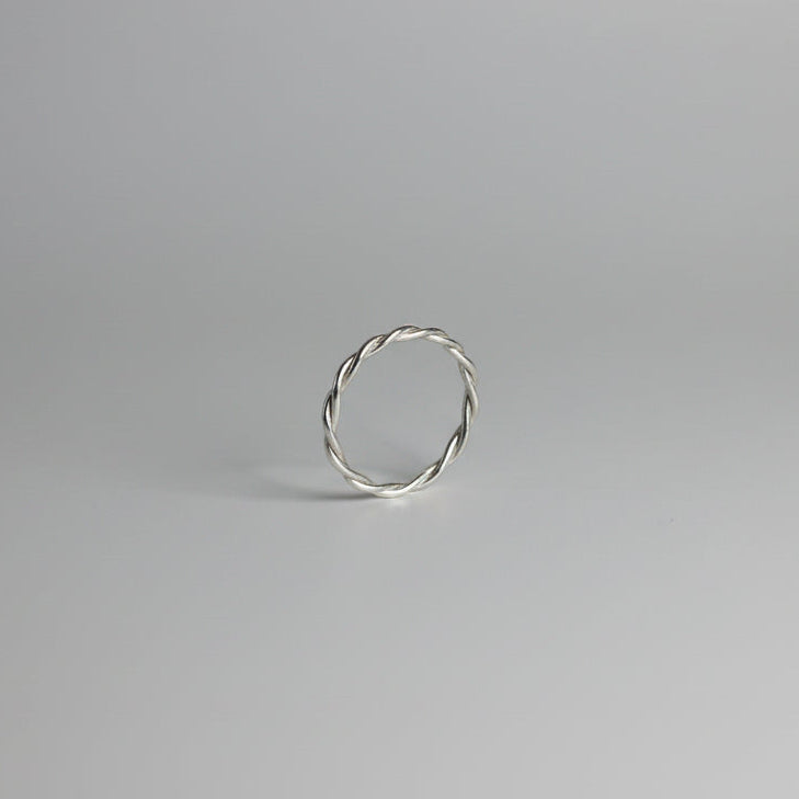 Twisted Ivy | 925 Sterling Silver Handmade Twisted Band