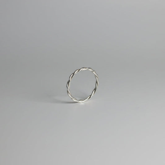 Twisted Ivy | 925 Sterling Silver Handmade Twisted Band