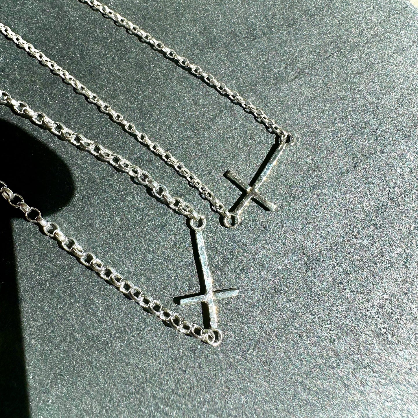 Sterling Silver Cross Necklace