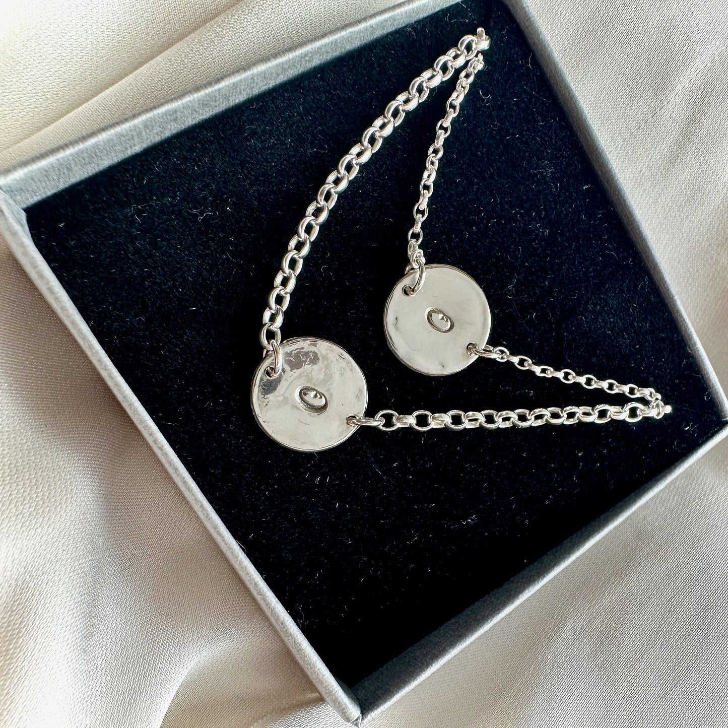 Personalised Sterling Silver Bracelet